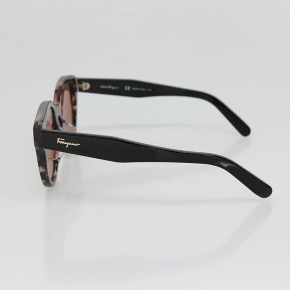 Salvatore Ferragamo Sunglasses plastic Brown Auth main image 12